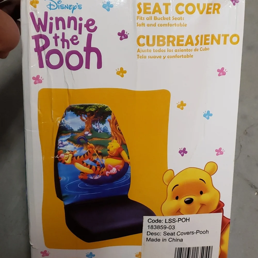 Winnie The Pooh Seat Cover For Car